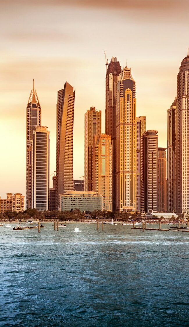 Beautiful Dubai cityscape